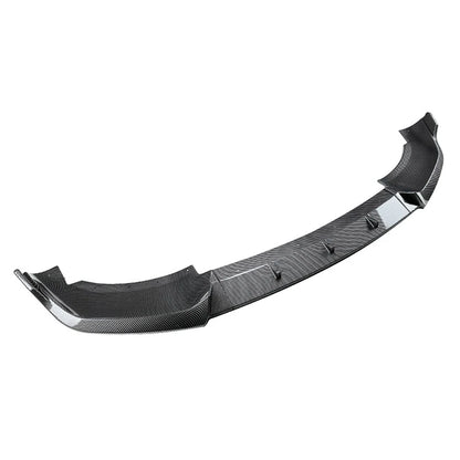 Carbon Fiber Look Front Bumper Splitter Lip For BMW X6 G06 M Sport 2019-2023