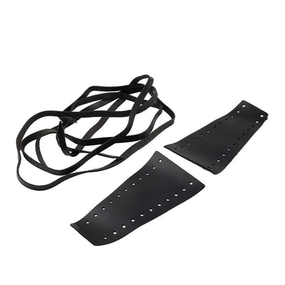 Black Motorcycle Brake Clutch Levers Cover Protector Leather Cover For Harley
