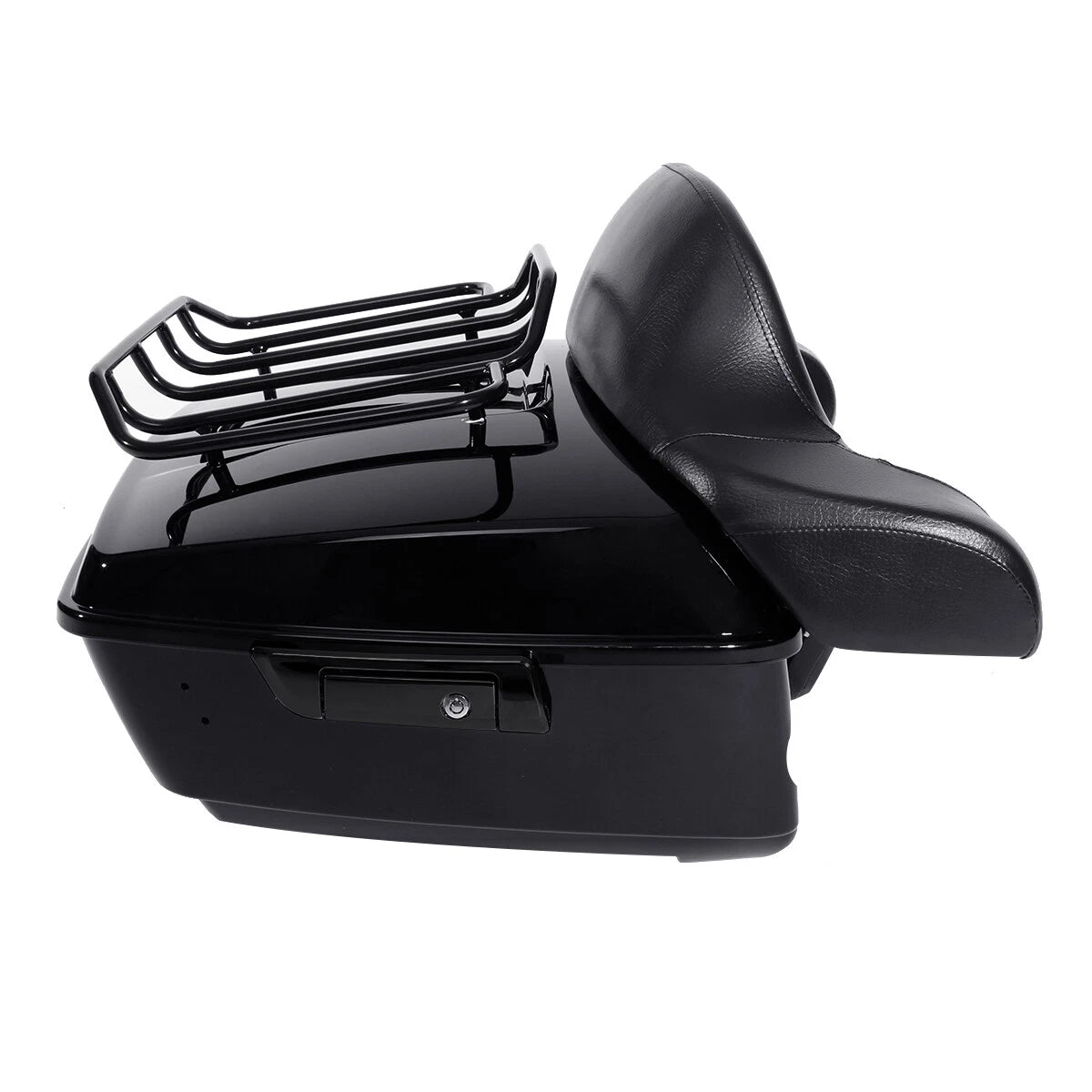Black King Trunk Pad Mount Rack Docking Kit Fit For Harley Touring 2014-Up 2024