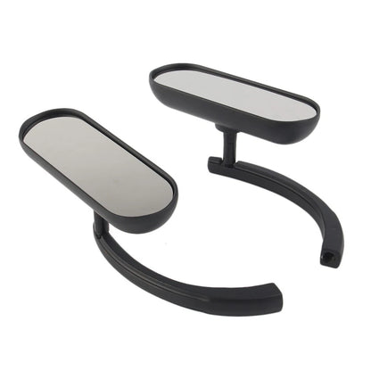 1 Pair Motor Rear View Side Mirror left right Fit All for Harley Davidson Black