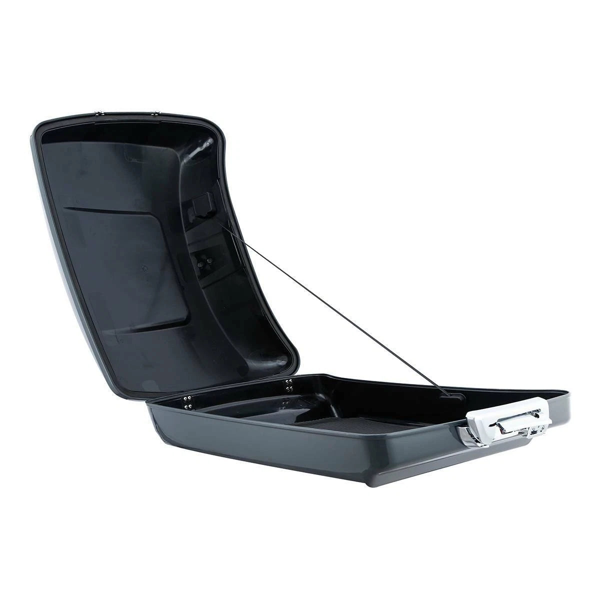 Gunship Gray Razor Trunk Mount Rack Fit For Harley Touring Electra Glide 2014-26