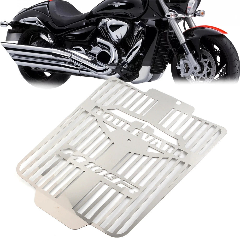 Radiator Guard Cover Grille For Suzuki Boulevard M109R VZR1800 2006-2025 Silver