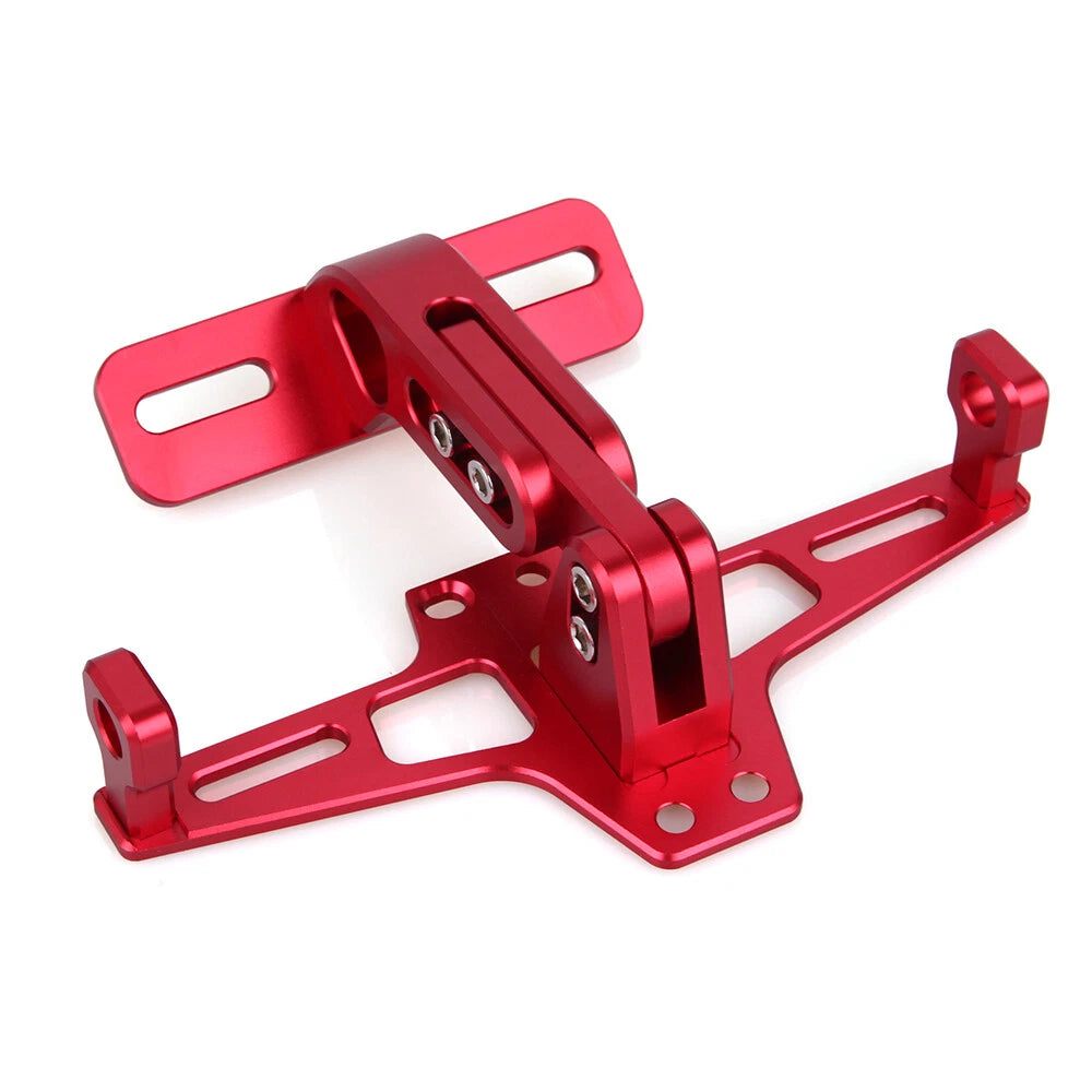Motorcycle License Plate Bracket Fender Eliminator Kit Tail Tidy Mount LED Light