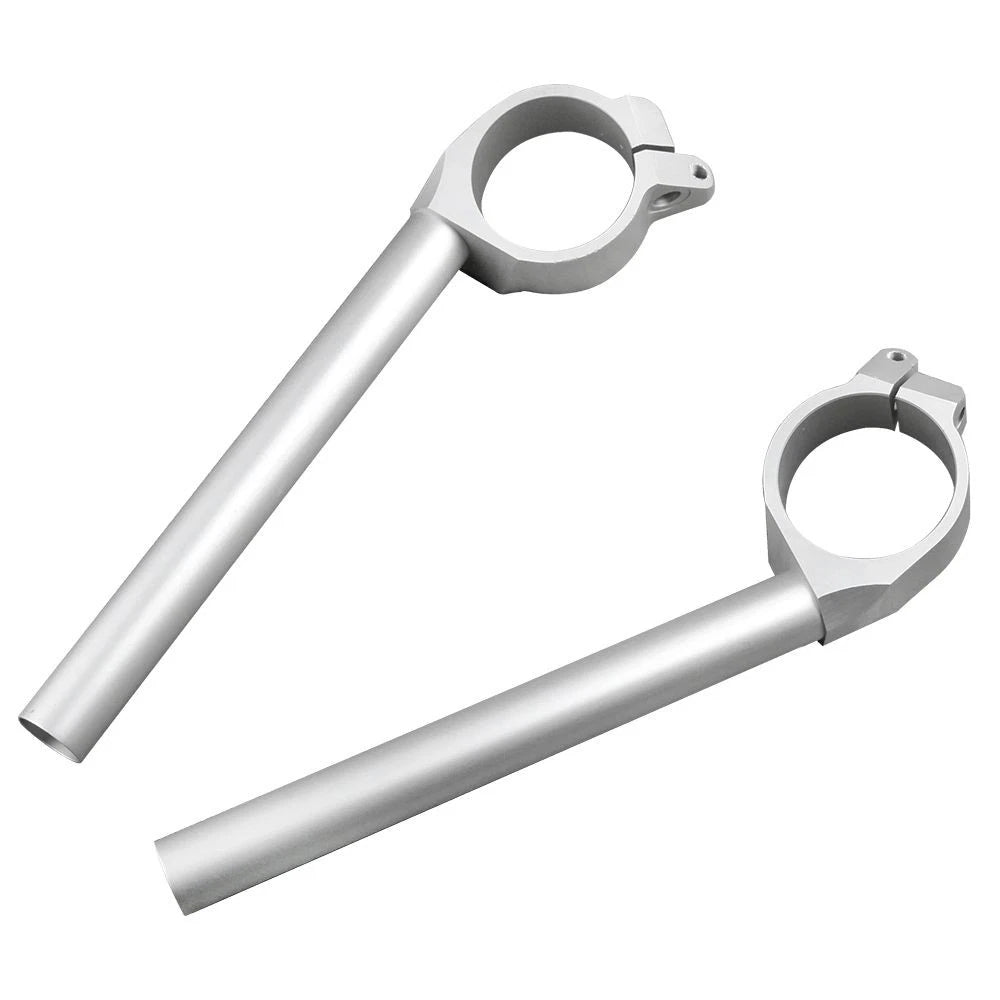 2 x Silver Handlebars Replacement For YAMAHA YZF R6 2006-2010 US