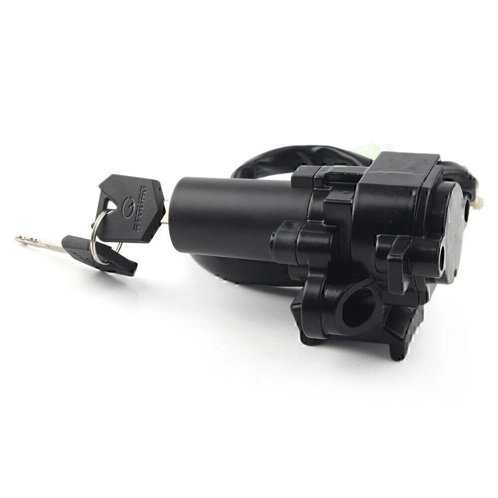 Ignition Switch Gas Cap Cover Lock w/Key Set For Kawasaki ZX7R ZX9R ZXR750 ZX900