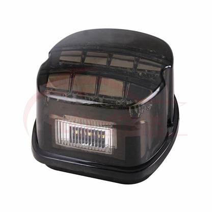 Smoke Laydown Taillight Tail Light Lens for Harley Sportster Dyna Softail Tourin