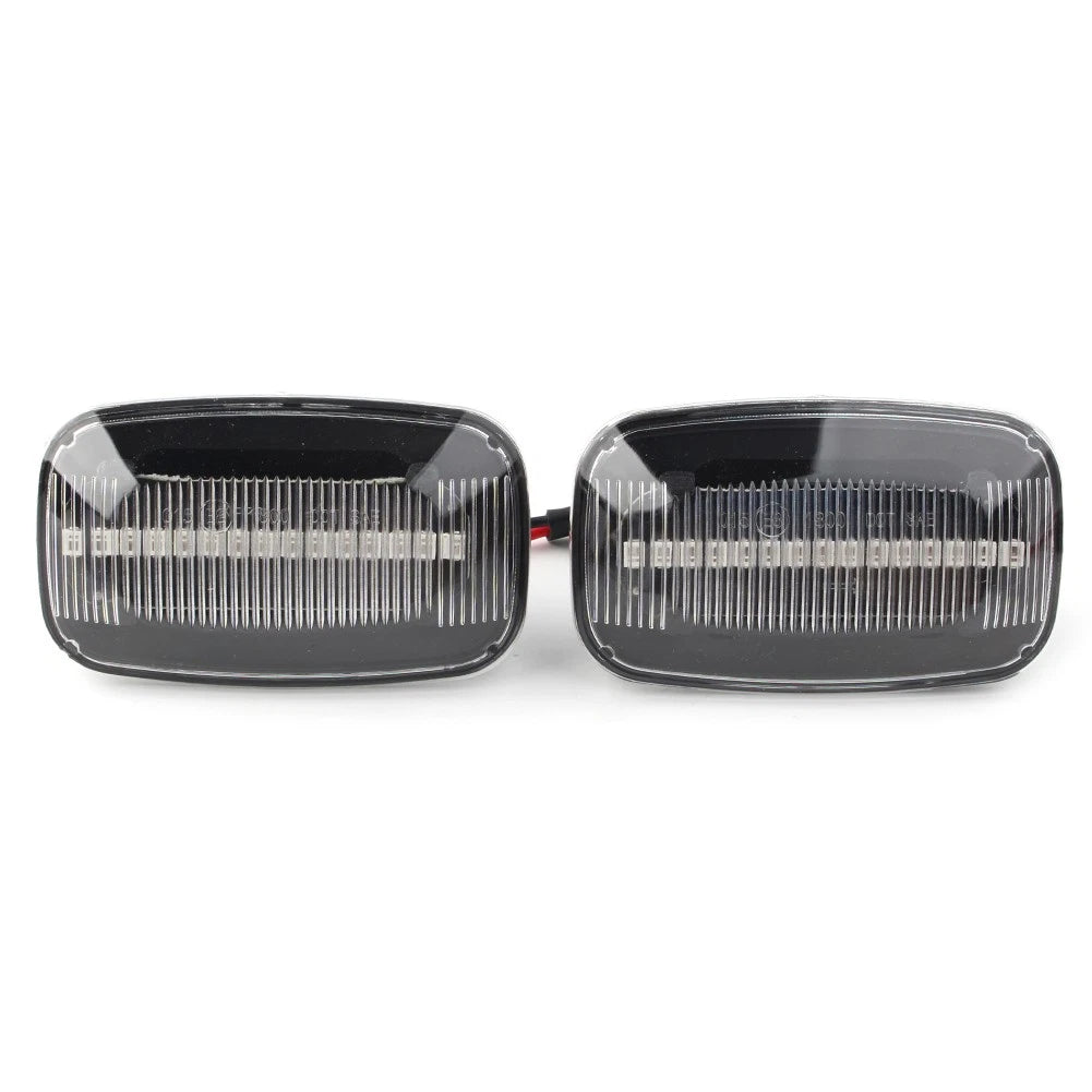 Dynamic LED Sequential Side Marker Turn Amber Light Fit Toyota Land Cruiser