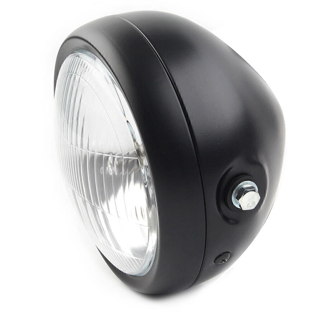 5.75" Retro Headlight Light Lamp Fit For Harley Dyna FXDL Softai Sportster White
