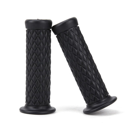 7/8"&1" Motorcycle Hand Grips Bar End Handlebar Gel For Cafe Racer Dirt Bike ATV