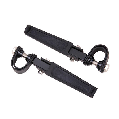 1"~ 1-1/4" 1.25" Engine Guard Crash Bar U-clamp Foot Pegs For Harley Motorcycle