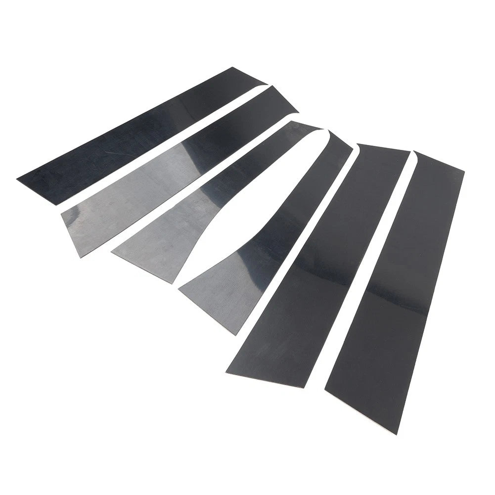 Pillar Post Door Window Cover Trim Kit For Mitsubishi Outlander 2013-2021