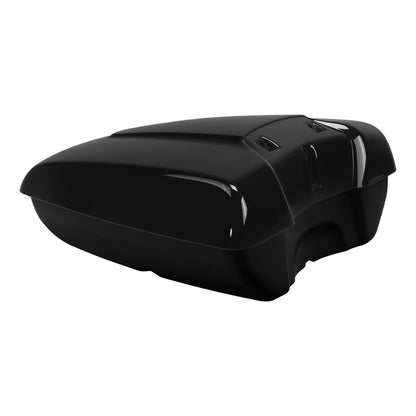 Vivid Black Low Profile Trunk For Indian Chieftain Limited Dark Horse 16-25