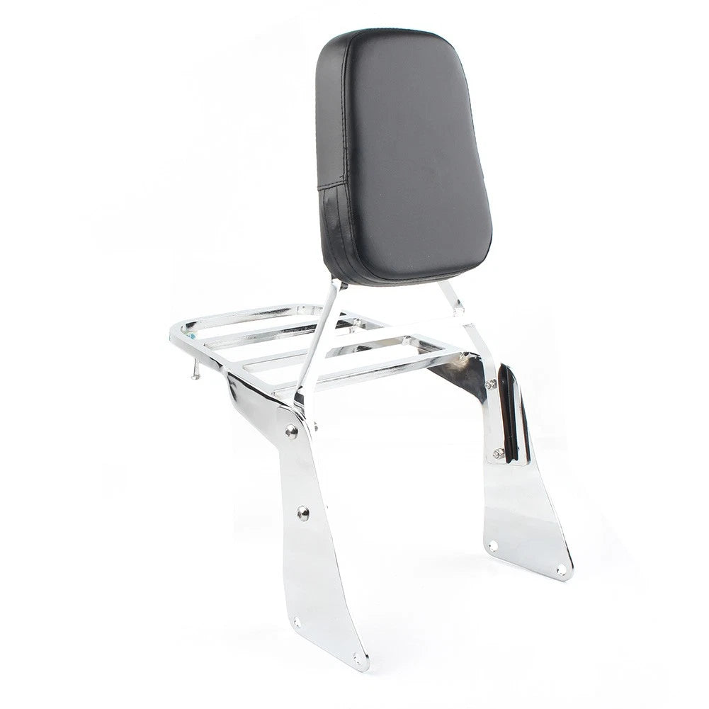 Backrest Sissy Bar Set w/ Luggage Rack Motor Fit Vulcan VN1500 Classic 1996-2008