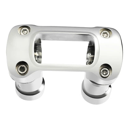 4" Handlebar Riser Clamp Kit Fit For Harley Breakout Street Bob 2018-24 1.25"Bar