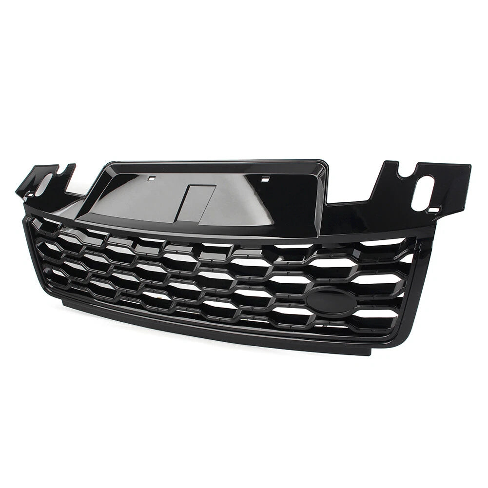 Front Grille Upper Grill For Range Rover Sport 2018-2021 Glossy Black