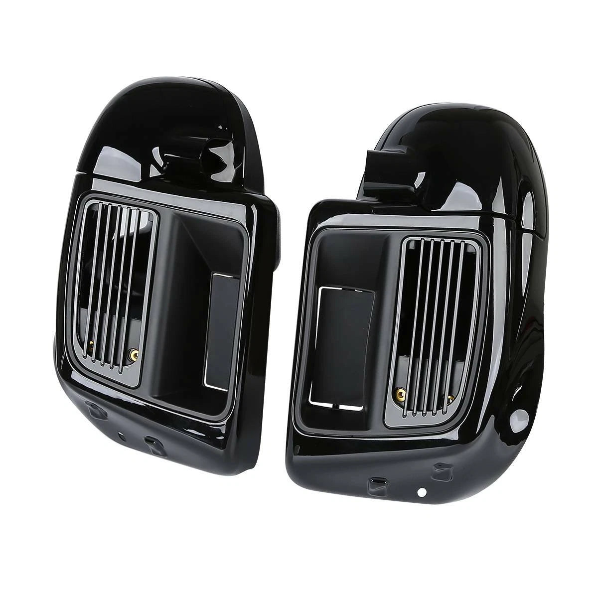 Black Lower Vented Fairing &Water-Cooled Fit For Harley Touring Road Glide 14-24