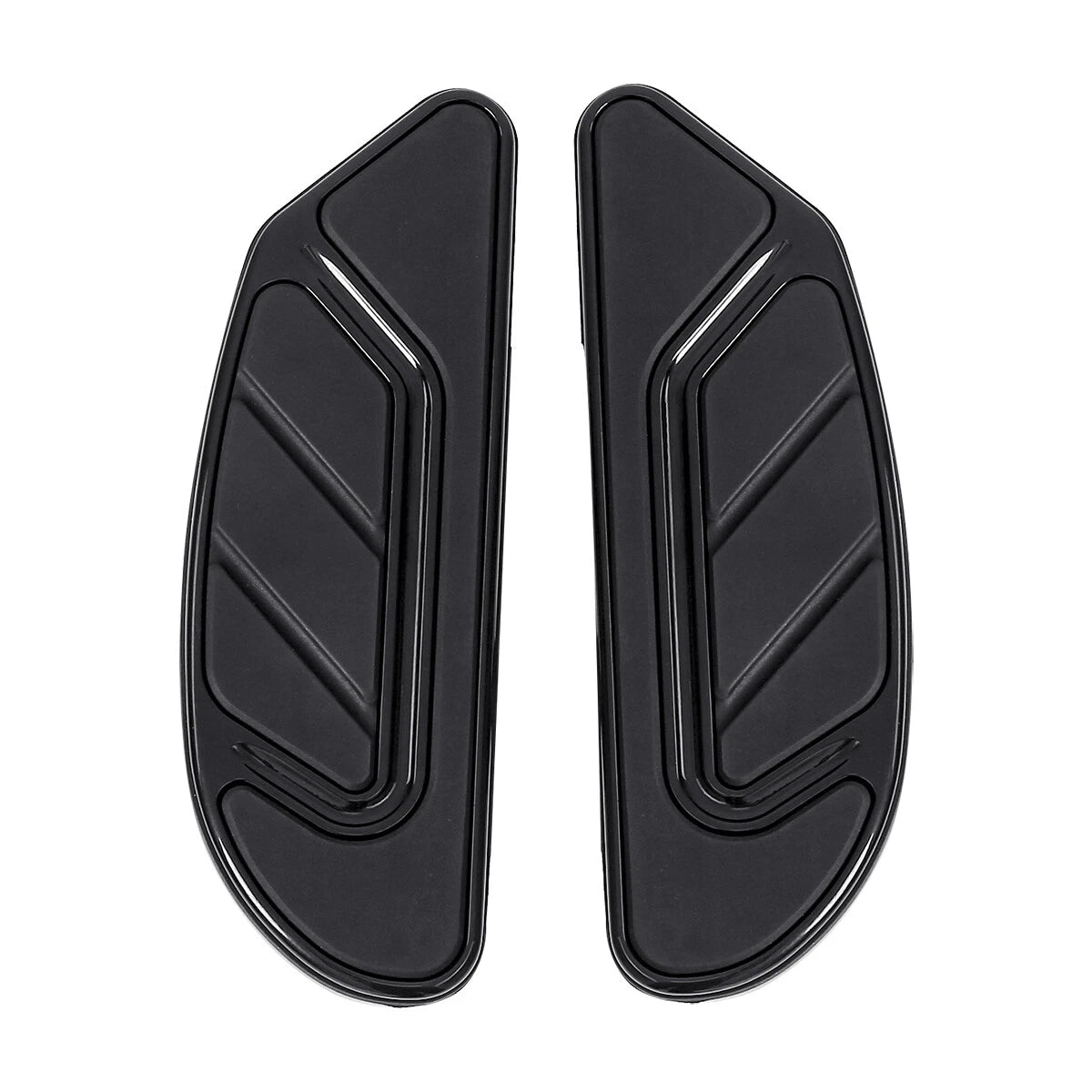 Rider & Driver Passenger Floorboard Fit For Harley Touring Electra Glide 1986-Up