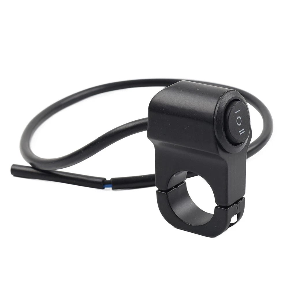 Motor Handlebar 7/8" On Off Switch ATV Headlight Fog Spot Light Waterproof