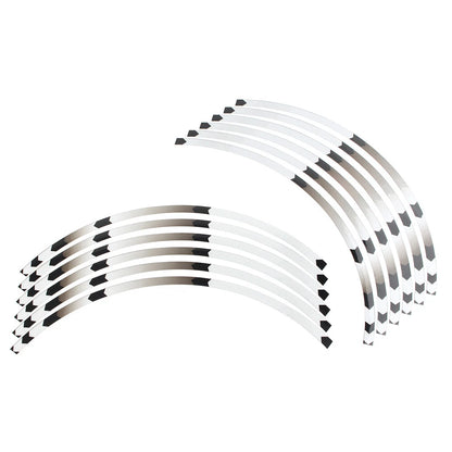 For HONDA MSX 125 Grom MSX125 SF 12-22 RIM WHEEL STRIPES DECALS TAPE STICKERS Wh