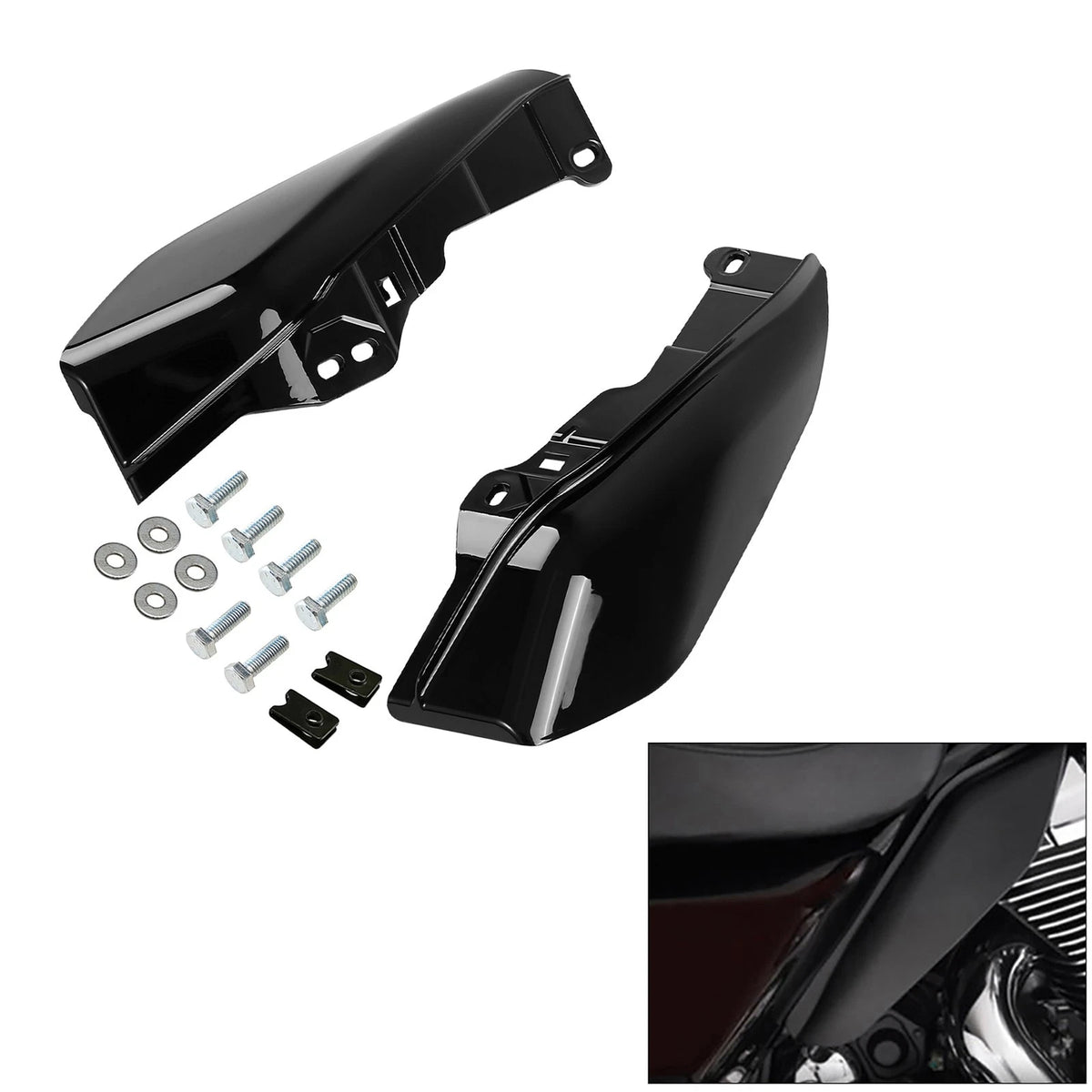 Mid Frame Air Deflectors Fit For Harley Touring FLHXSE FLTRXSE 2023-2025 2024 US