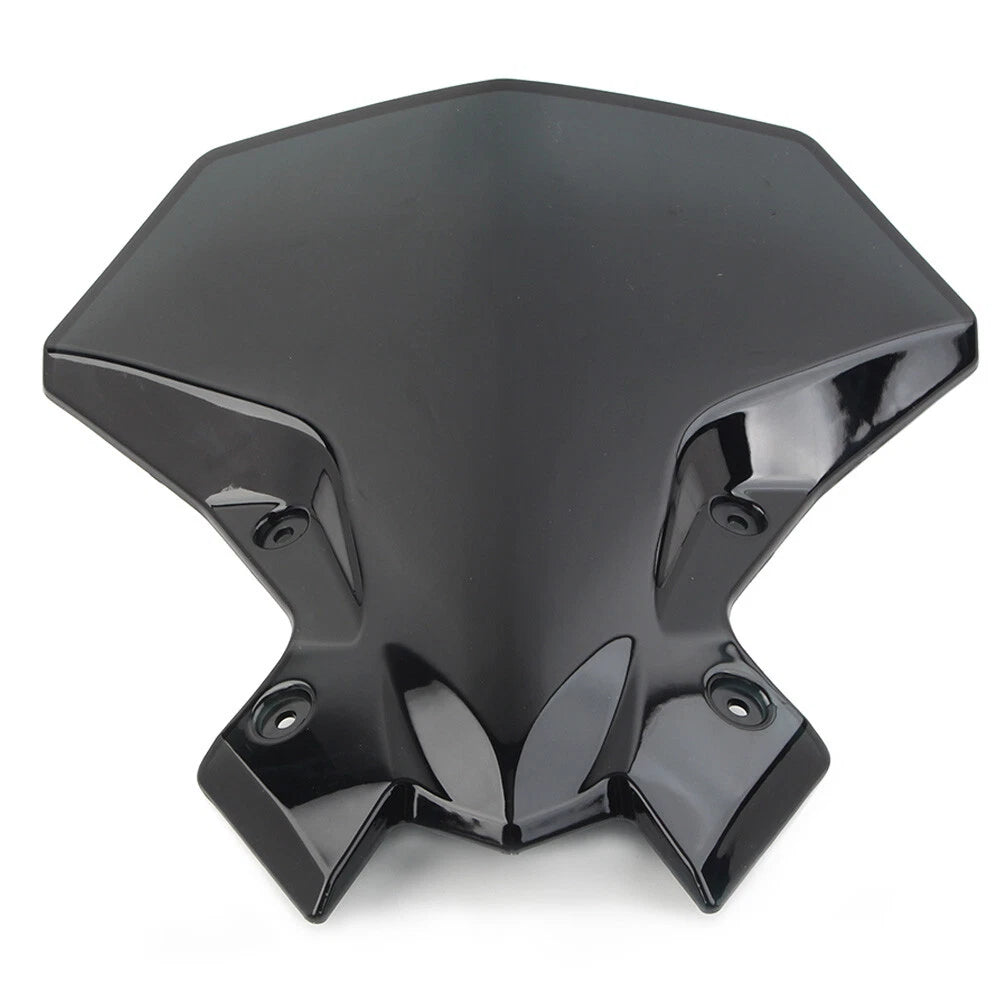 Windshield Windscreen Visor Deflector Cover For Kawasaki Z900 Z650 2020-23 Black