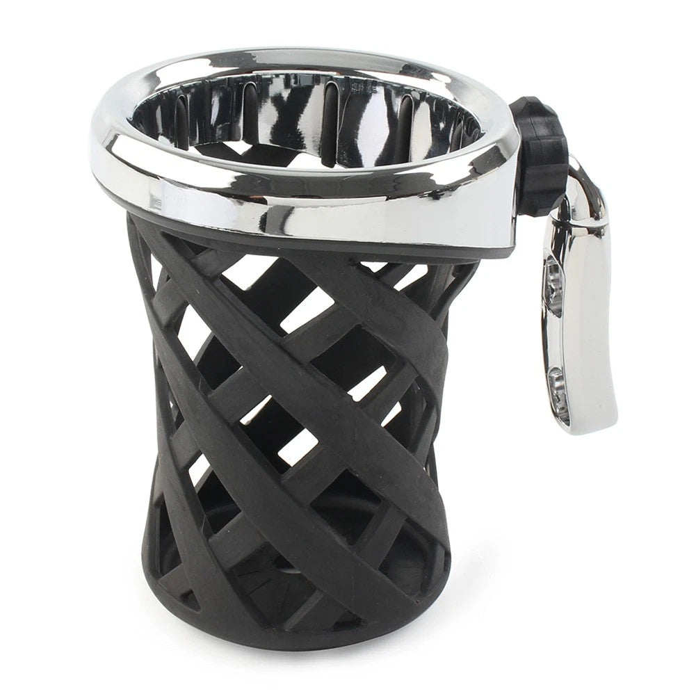 Moto Handlebar Cup Holder W/ Mesh Basket Longer For Goldwing GL1800 2001-2021