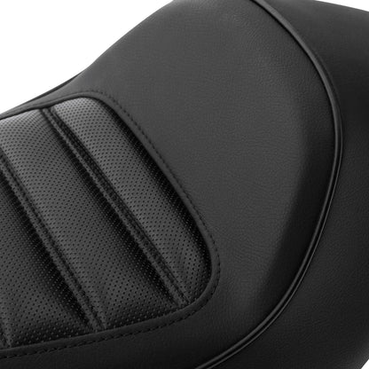 Black Driver Rider Solo Seat Fit For Harley Sportster XL883 1200 48 72 10-22 21