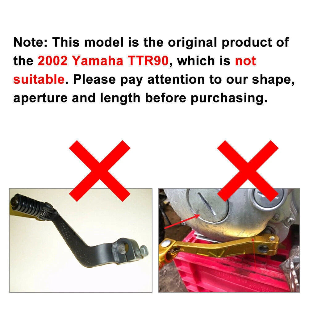 Gear Shifter Shift Lever For Honda XR CRF50 70 Dirt Bike SSR TAOTAO SSR Red US