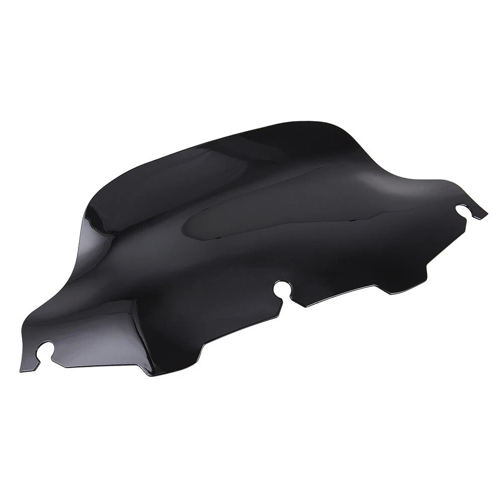 8" Wave Windshield Windscreen For Harley 1996-2013 Touring Electra Street Glide