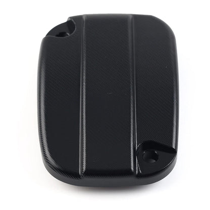 Brake Cylinder Reservoir Cover Cap Black For Harley Touring Road King Road Glide