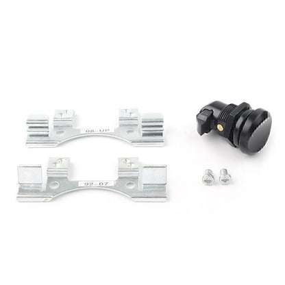 Fuel Door Push Button Gas Oil Cap Latch for Harley Street Glide FLHX 2007-2016