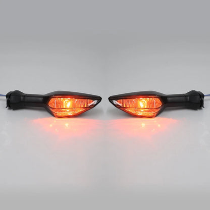 Smoke Rear Turn Signal Indicator Lamp Fit Kawasaki Ninja 250 300 400 650 1000