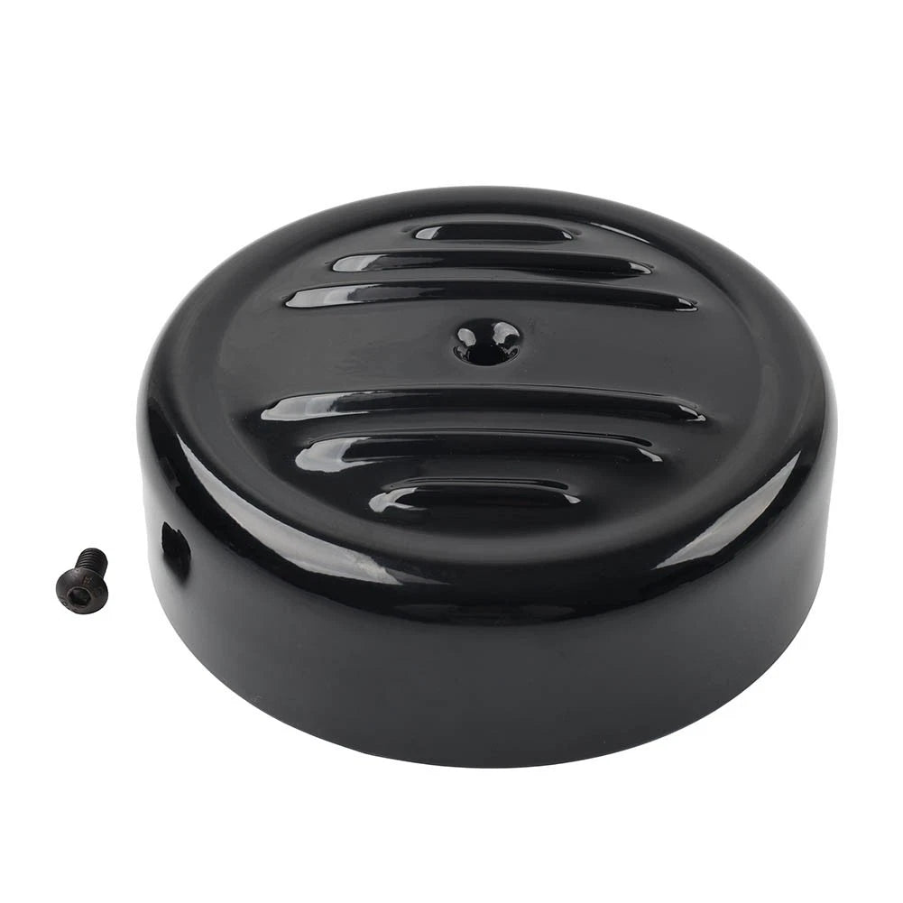 1x 7'' Round Stripe Air Cleaner Cover For Harley FXD FLST FXST 00-17 FLT 1999-16