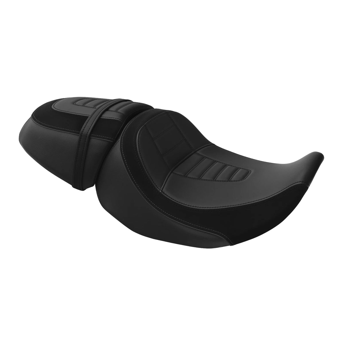 Black Driver & Passenger Seat Fit For Harley Touring Street Road Glide 2023-2024