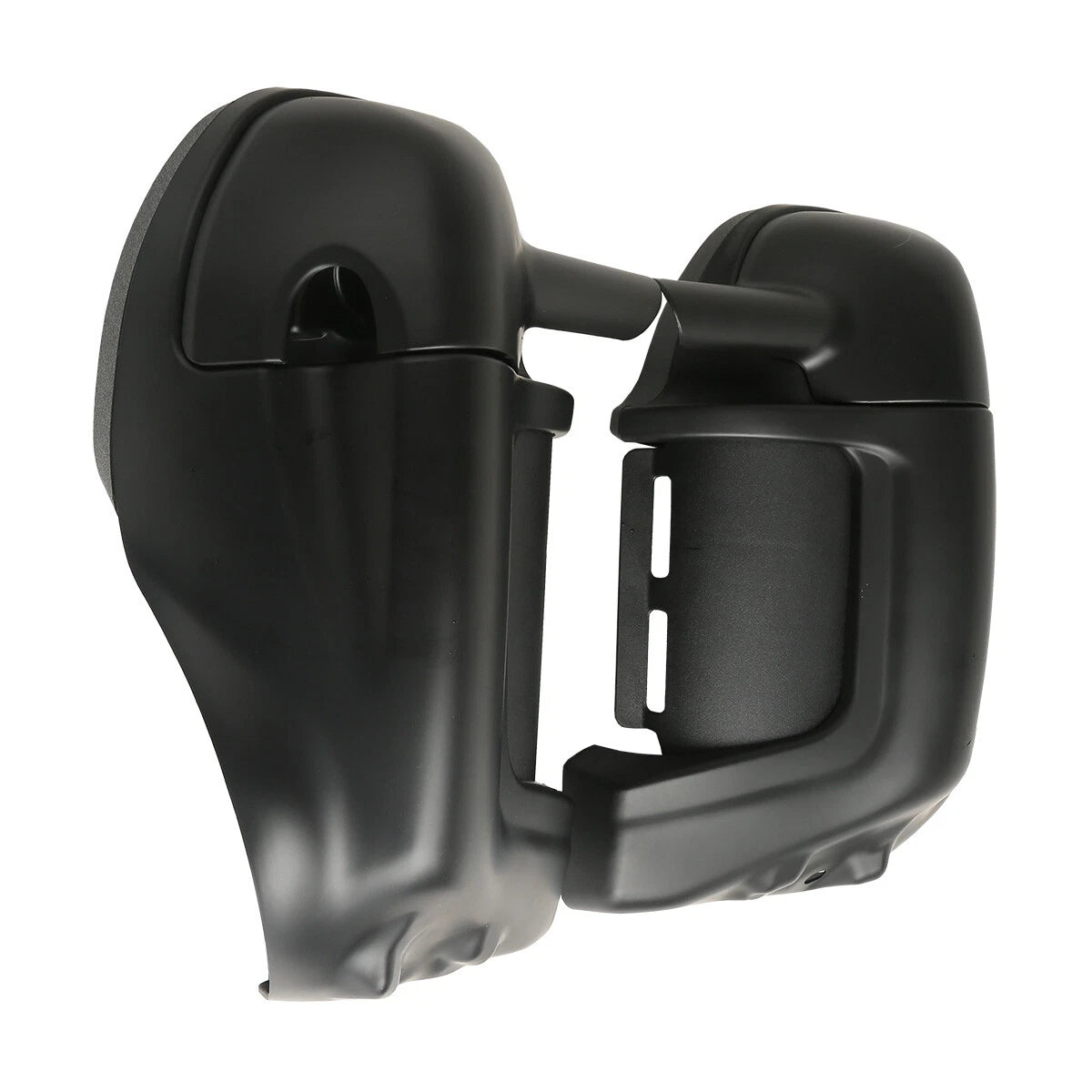Matte Black Lower Vented Leg Fairings Glove Box For Harley Touring Models Glide