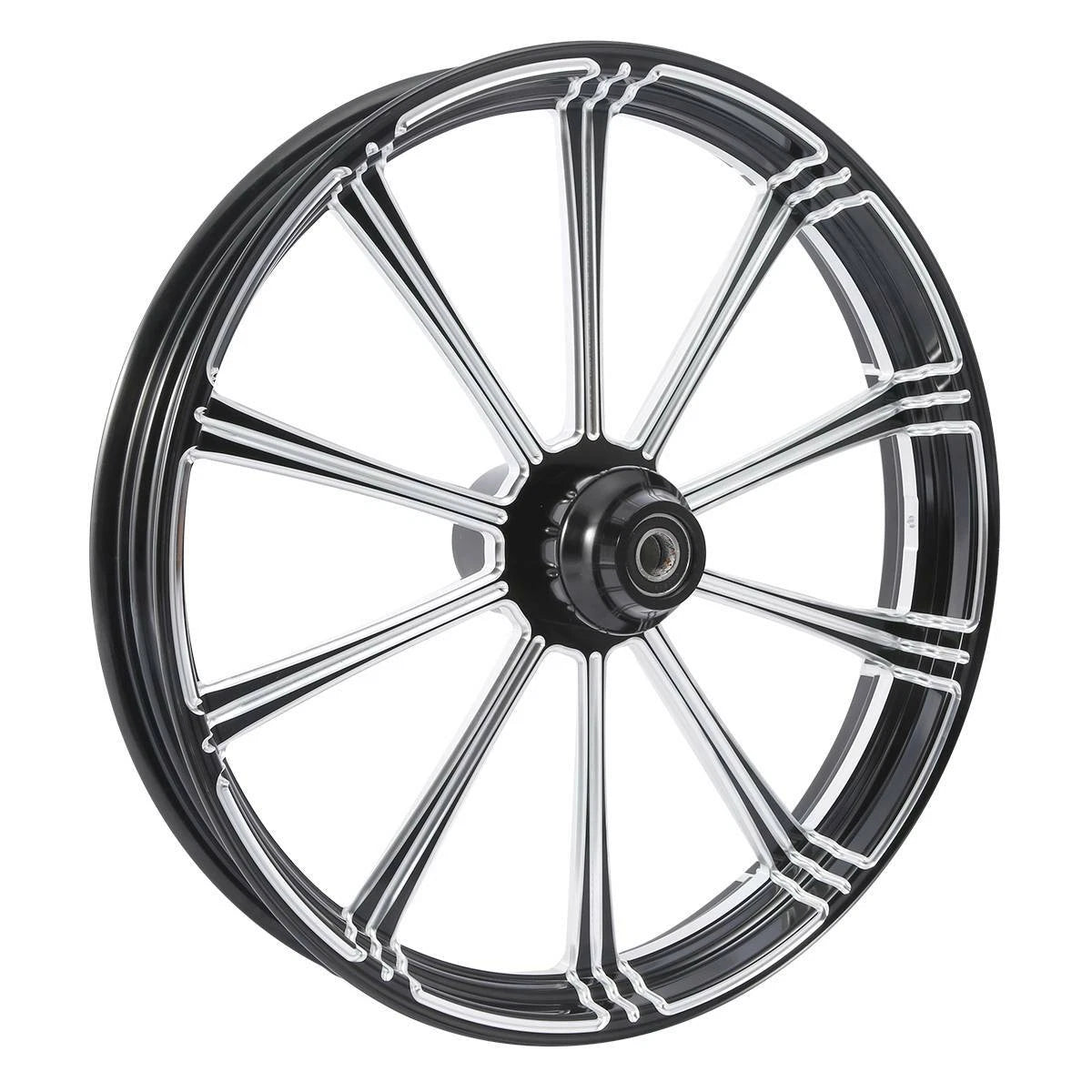 23'' Front Wheel Rim Hub Single Disc Fit For Harley Touring 1997-2021 20 Non ABS