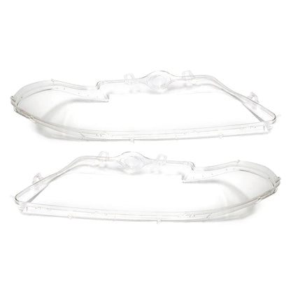 Front Headlight Lens Shell Cover Replacement Fit BMW 5 Series E39 2001-2003 PAIR