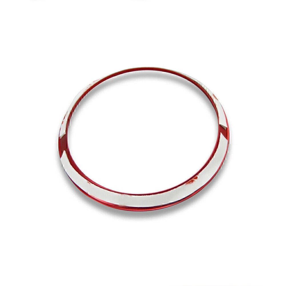 Steering Wheel Center Decor Ring Logo Trim For Mercedes Benz C E CLA GLA Red US