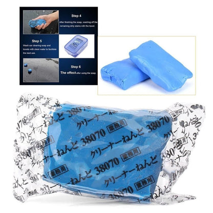 Remove Clay Bar Detailing Cleaning Wash Marks Cleaner 190-200g Blue Car Tool