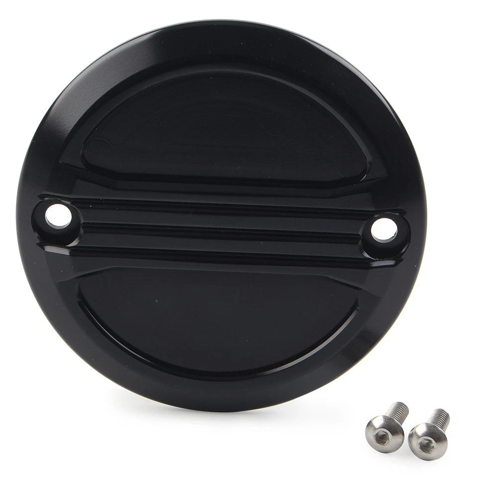 2-Hole Air Flow Ignition Timer Black Cover For Harley Electra Glide Road King