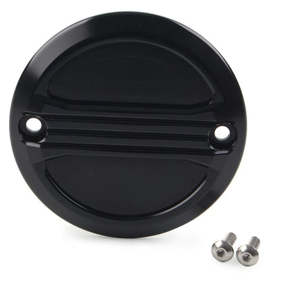 2-Hole Air Flow Ignition Timer Black Cover For Harley Electra Glide Road King