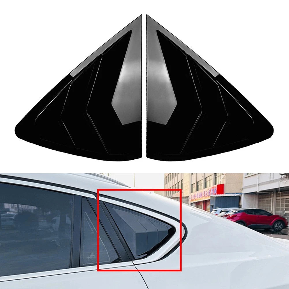 Rear Window Louver Vent Shade Shutter Cover For BMW X6 F16 2015-2019