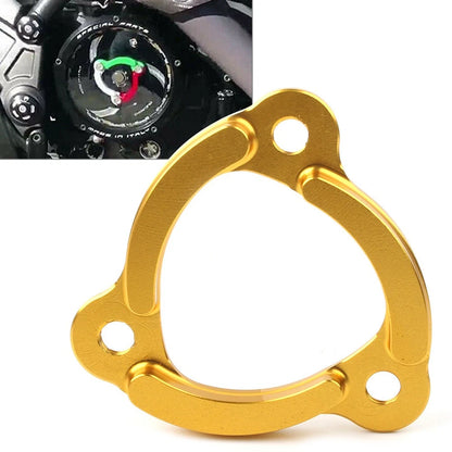 Racing Clear Clutch Cover & Spring Retainer For Ducati 959/1199/Monster 821 Gold