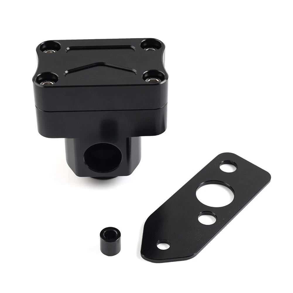 Handlebar Riser Stand Post Clamp For Honda Ruckus Zoomer NPS50 2003-2012 Black