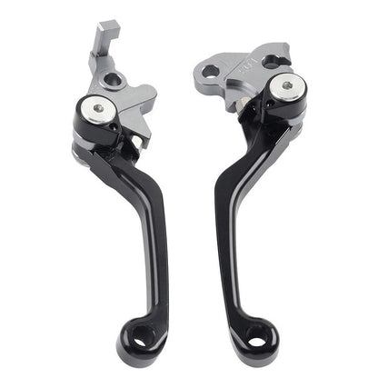 Pair Pivot Brake Clutch Lever For YAMAHA WR 250F WR 450F 01-16 WR250F WR450F Blk