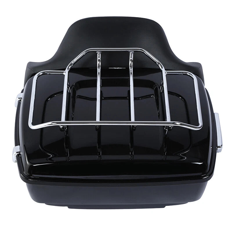 King Trunk Pad Rack Docking Plate Fit For Harley Electra Road Glide 14-25