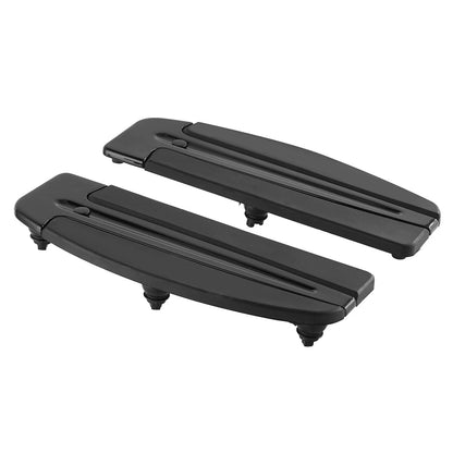 Slipstream Rider Floorboard Footboard Inserts For Harley Street Road Glide 86-Up