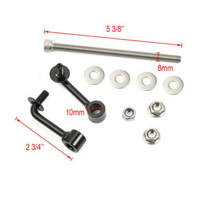 2" Gas Tank Lift Risers Kit Set for Harley Davidson Sportster XL 883 72 48 1200