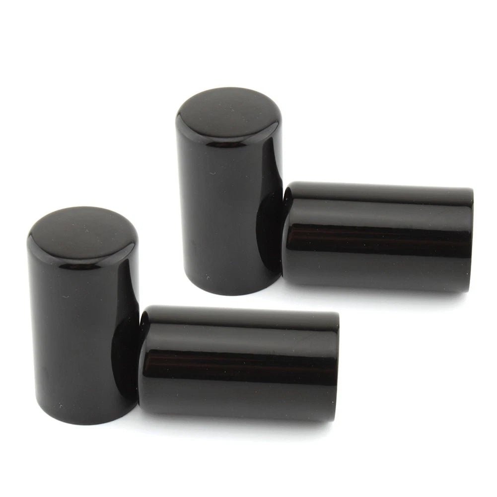 4Pcs Docking Hardware Point Covers Kit Fit for Harley Touring FLHX 2009-23 Black