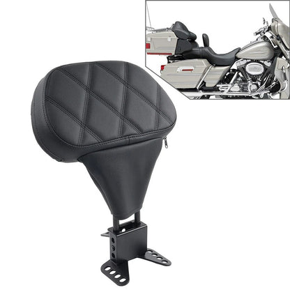 Adjustable Driver Rider Backrest Pad For Harley Street Glide Road King 1988-2008